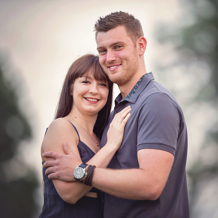 Beautiful Engagement Photoshoot at The Blakelands for Alhanna and Dave