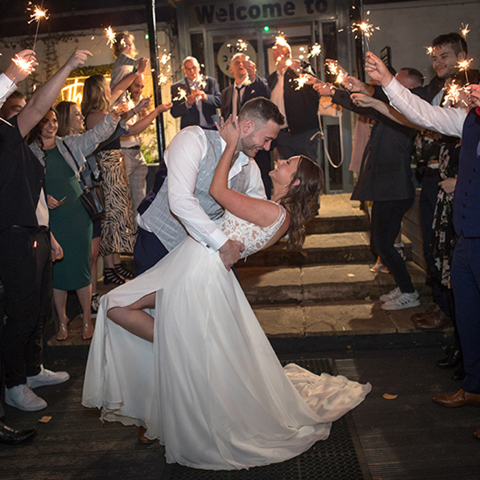 Dean and Becky’s wedding reception at the picturesque The Dudley Arms Himley